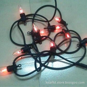 E14 Party Light String with E14 Socket for Outdoor Use, CE and RoHS